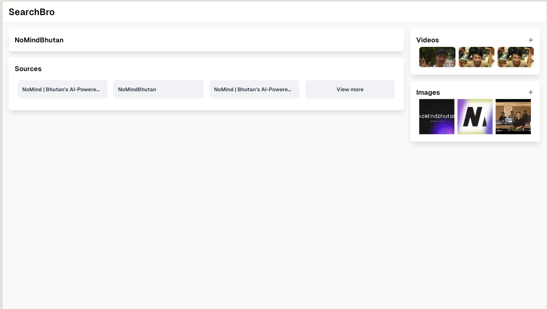 SearchBro - AI Search Engine
